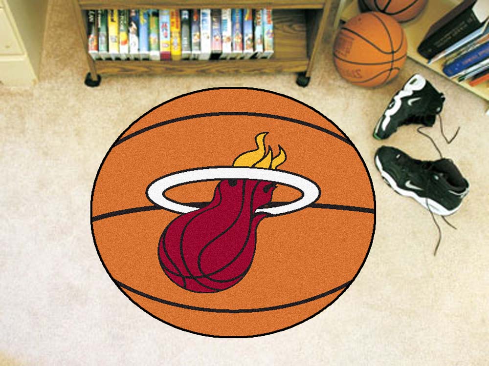 Miami Heat 27" Basketball Mat