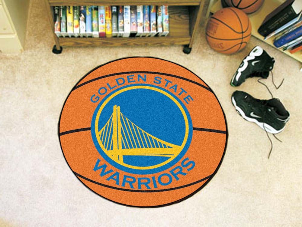 Golden State Warriors 27" Basketball Mat