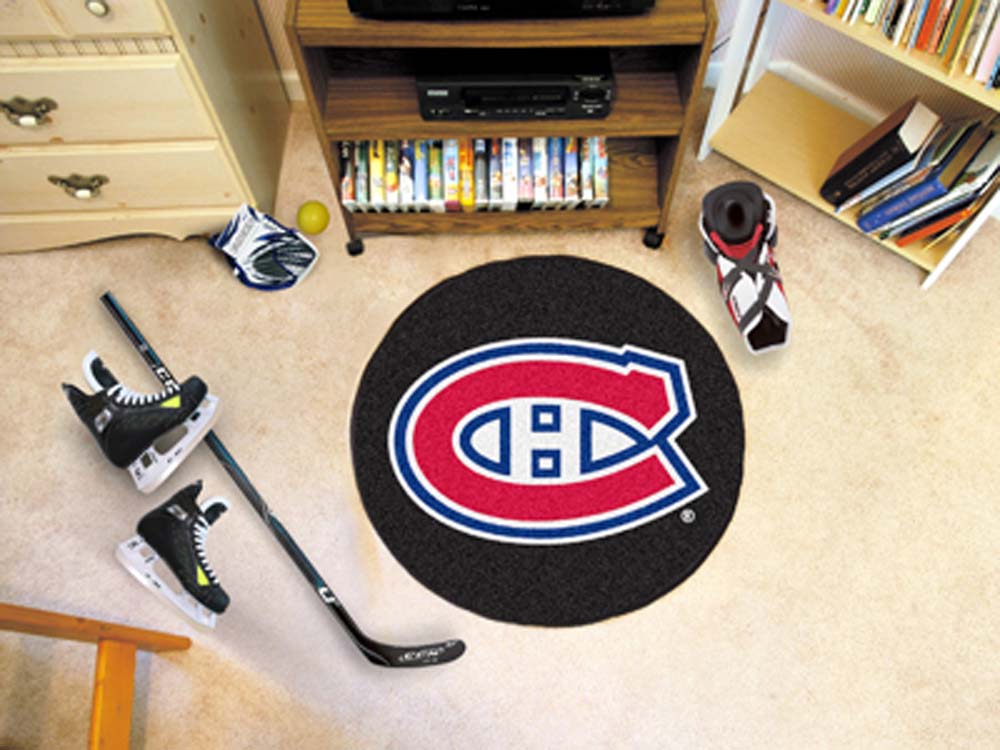 Montreal Canadiens 27" Round Puck Mat