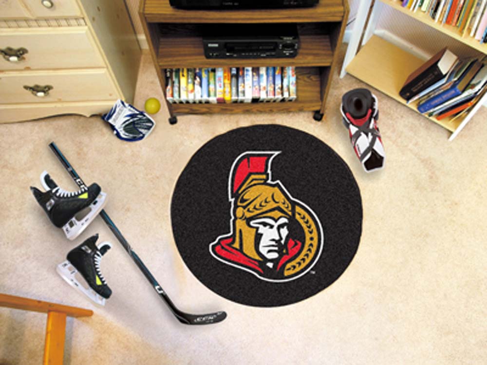 Ottawa Senators 27" Round Puck Mat