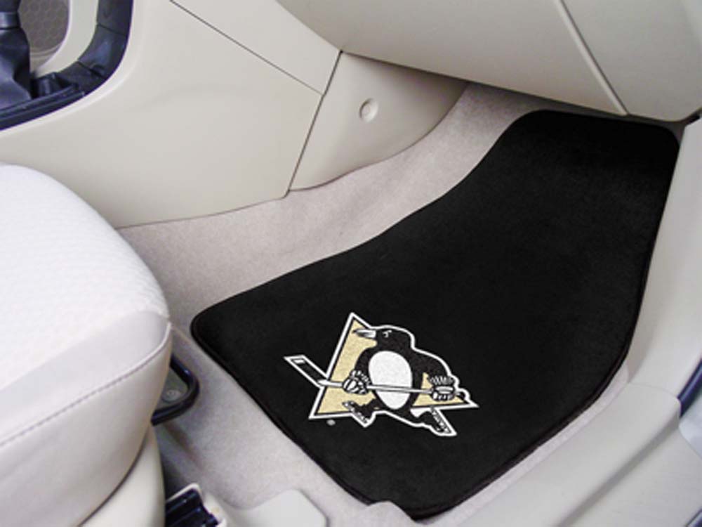 Pittsburgh Penguins 18" x 27" Auto Floor Mat (Set of 2 Car Mats)