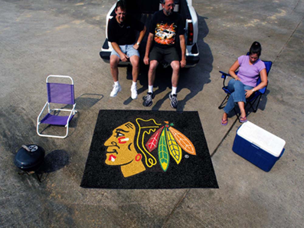 Chicago Blackhawks 5' x 6' Tailgater Mat