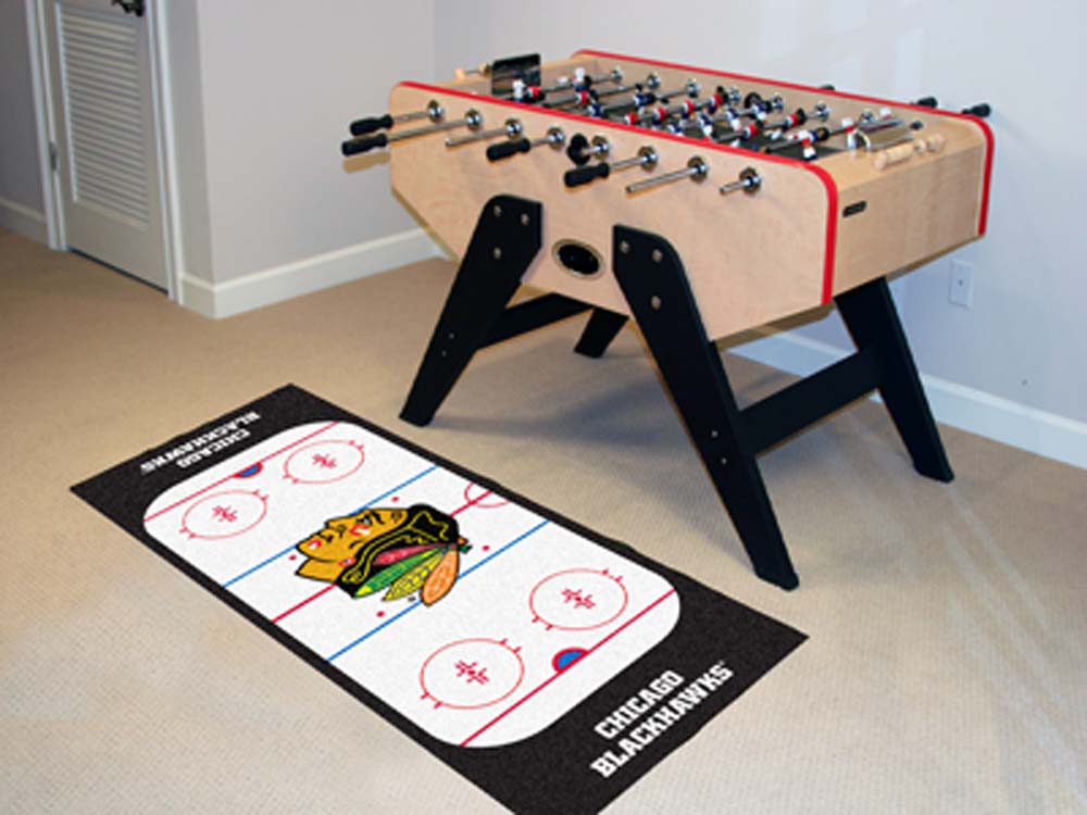 Chicago Blackhawks 30" x 72" Hockey Rink Runner