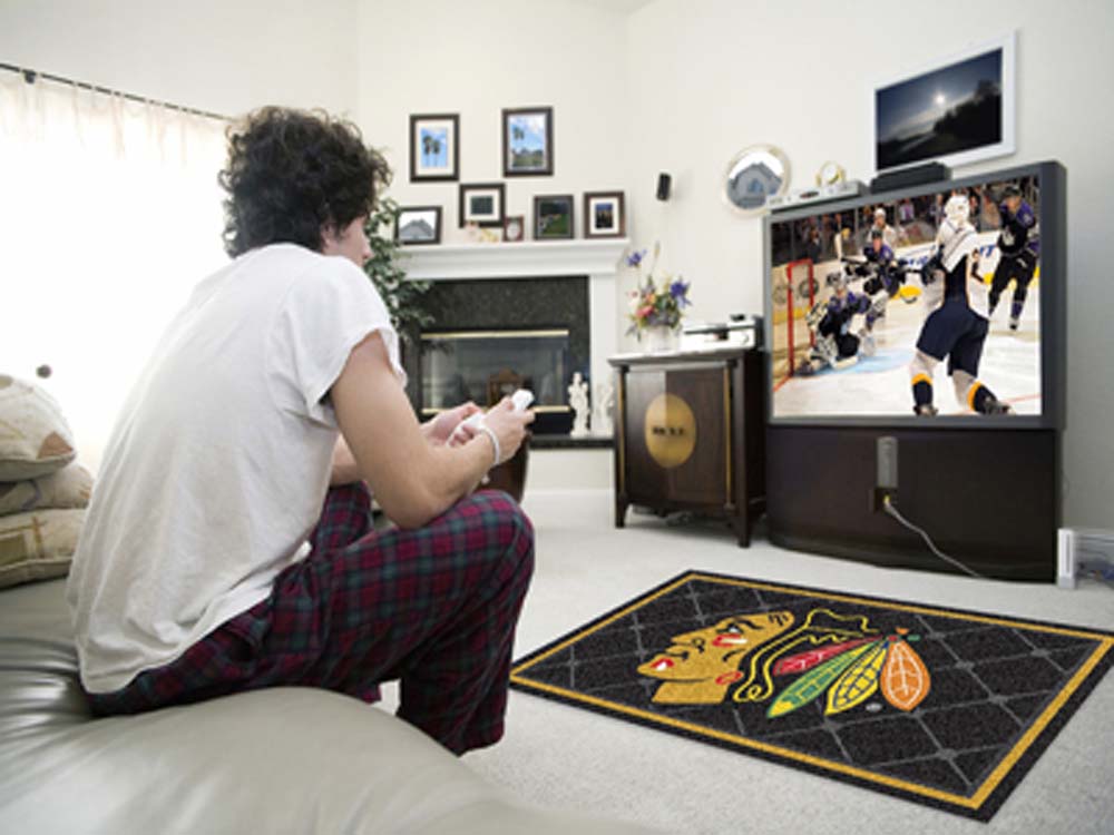 Chicago Blackhawks 4' x 6' Area Rug