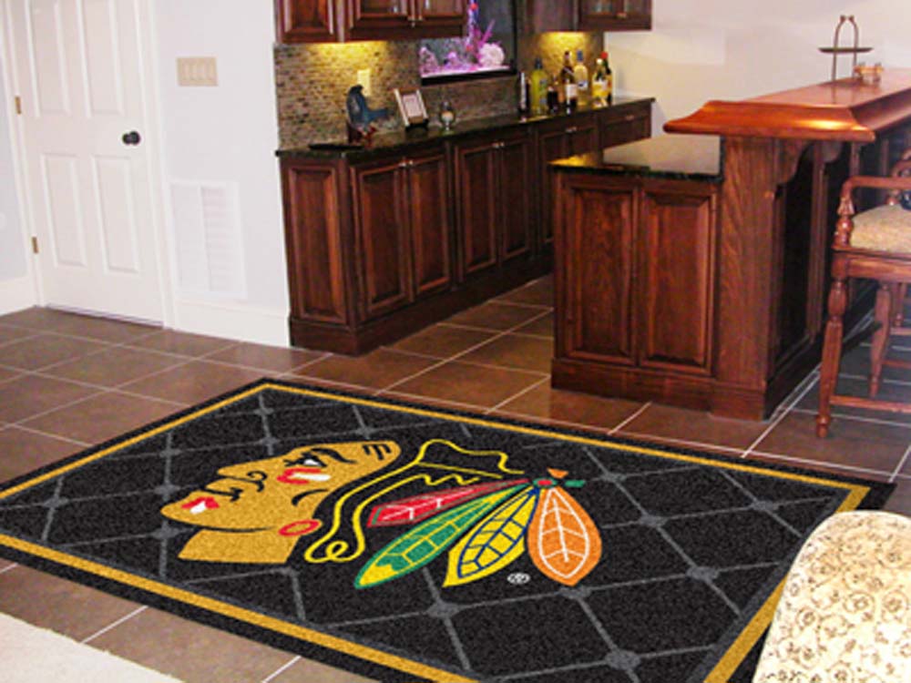 Chicago Blackhawks 5' x 8' Area Rug