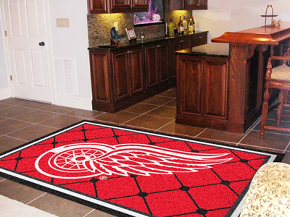 Detroit Red Wings 5' x 8' Area Rug