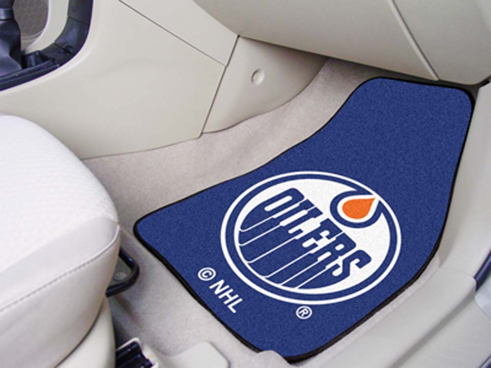 Edmonton Oilers 18" x 27" Auto Floor Mat (Set of 2 Car Mats)