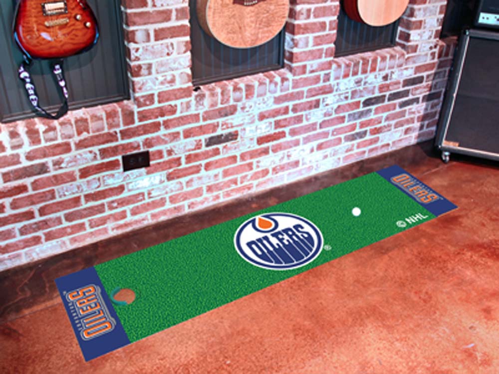 Edmonton Oilers 18" x 72" Golf Putting Green Mat