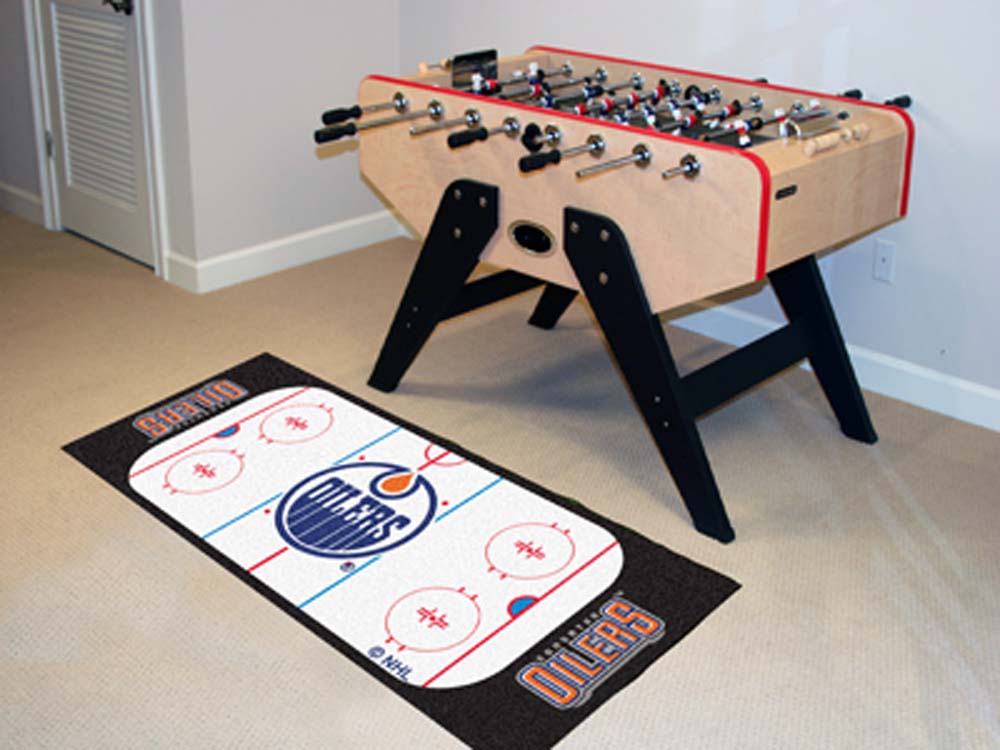 Edmonton Oilers 30" x 72" Hockey Rink Runner