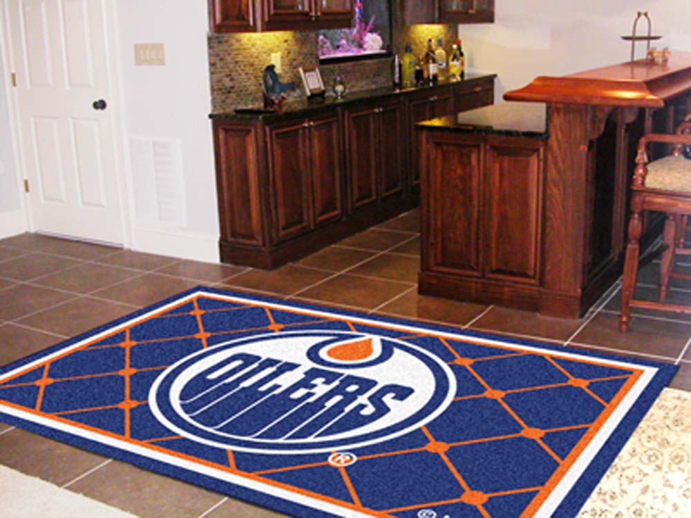 Edmonton Oilers 5' x 8' Area Rug