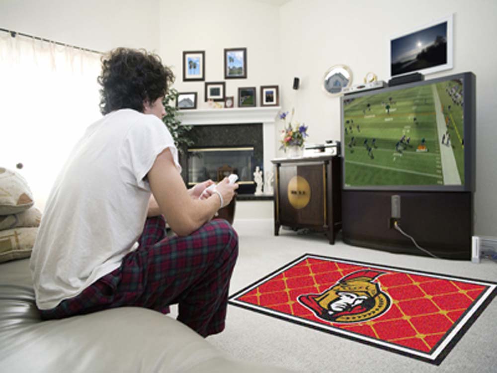 Ottawa Senators 4' x 6' Area Rug