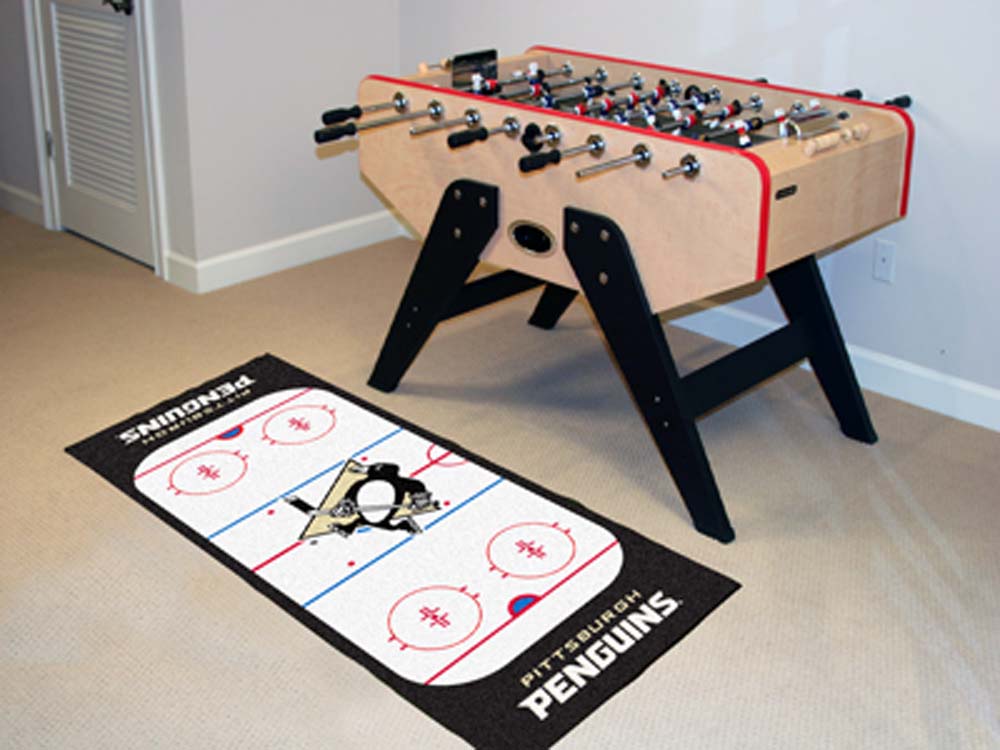 Pittsburgh Penguins 30" x 72" Hockey Rink Runner