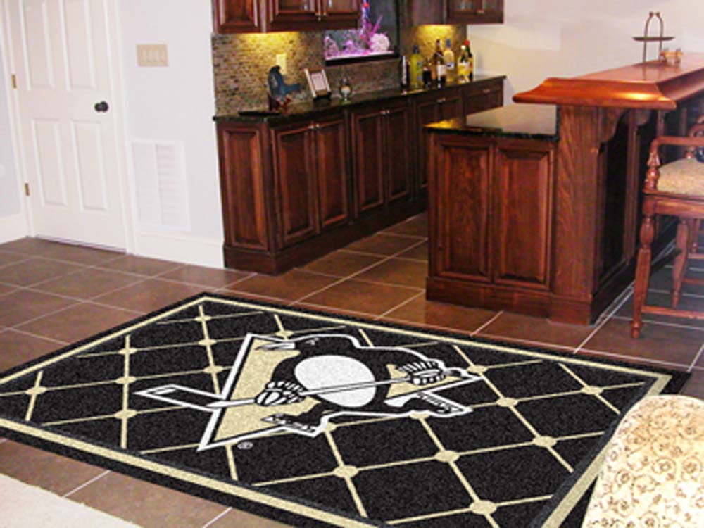 Pittsburgh Penguins 5' x 8' Area Rug