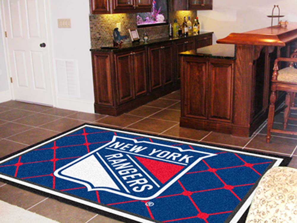 New York Rangers 5' x 8' Area Rug