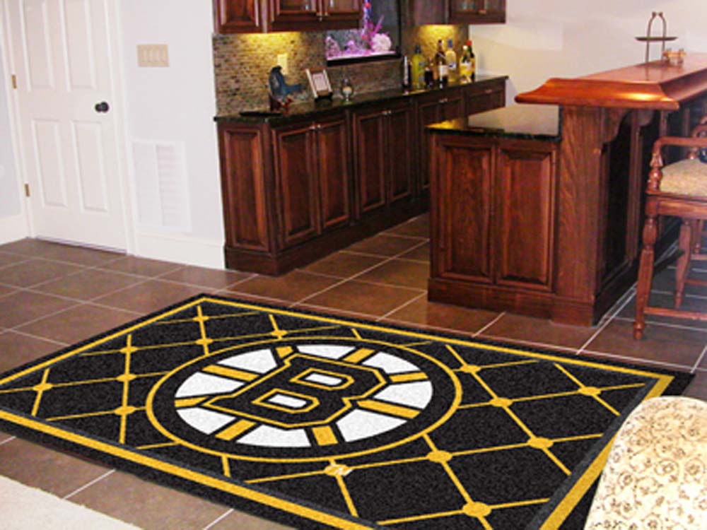 Boston Bruins 5' x 8' Area Rug