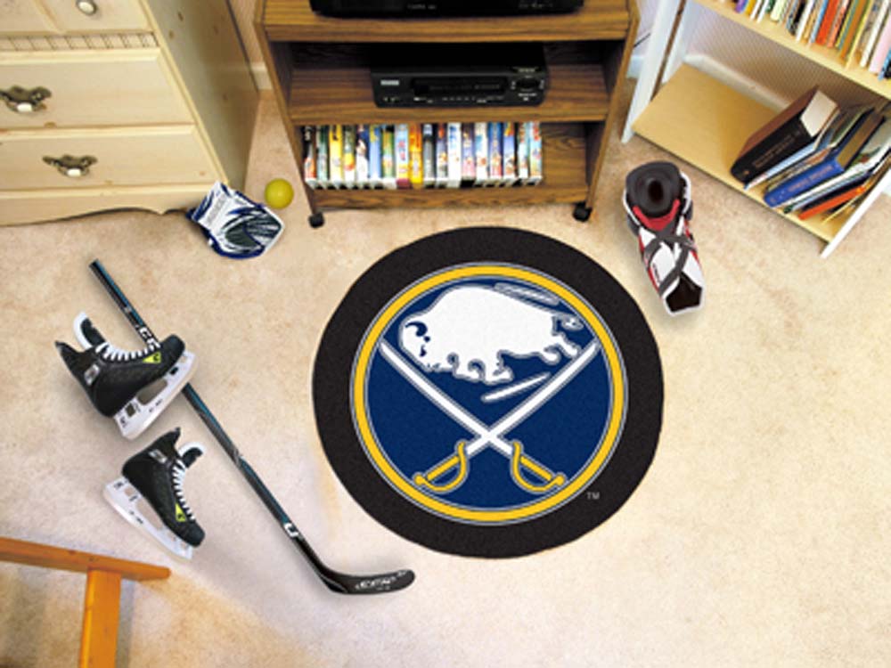 Buffalo Sabres 27" Round Puck Mat