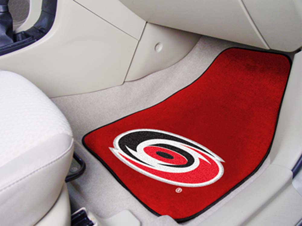 Carolina Hurricanes 18" x 27" Auto Floor Mat (Set of 2 Car Mats)