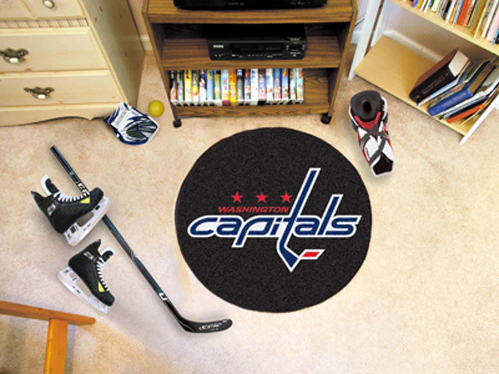 Washington Capitals 27" Round Puck Mat