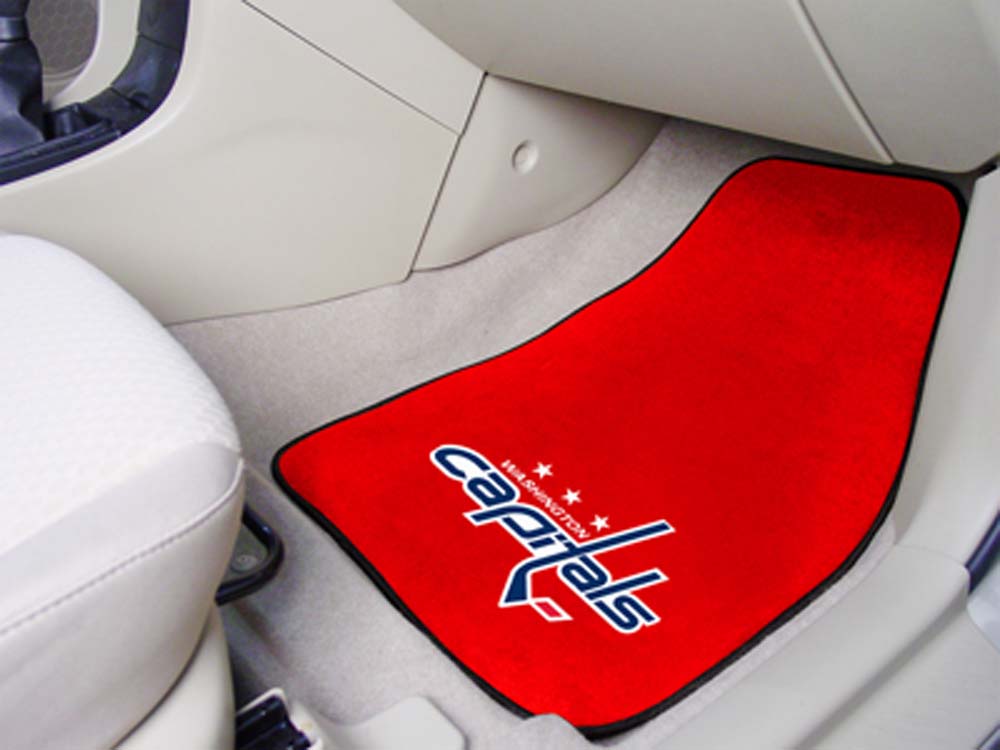 Washington Capitals 18" x 27" Auto Floor Mat (Set of 2 Car Mats)