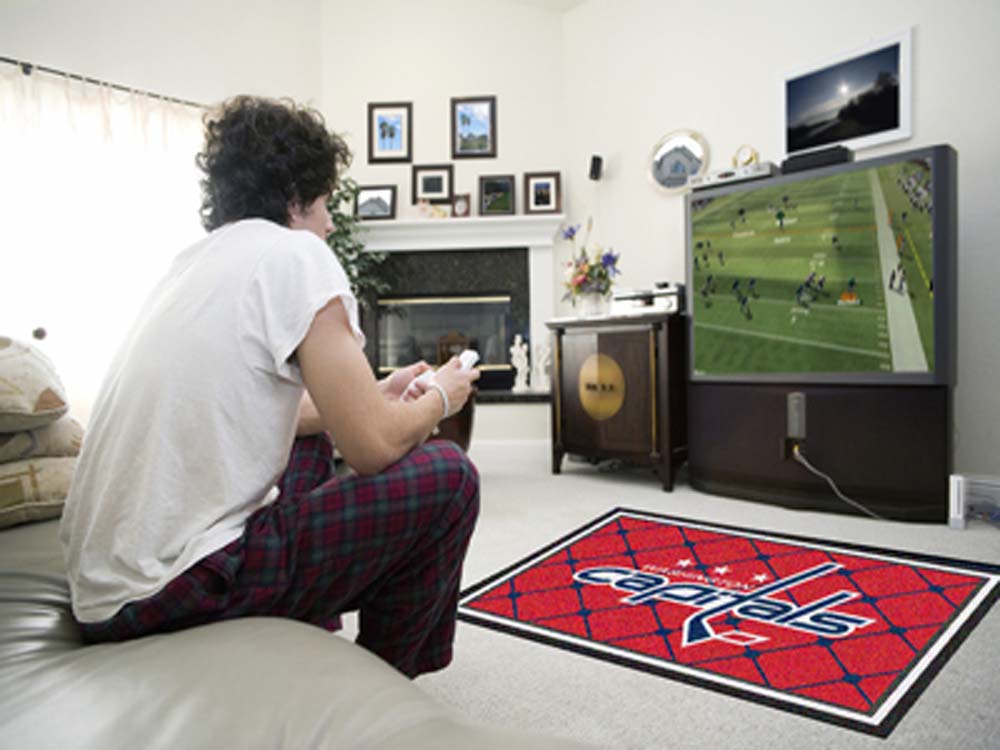 Washington Capitals 4' x 6' Area Rug