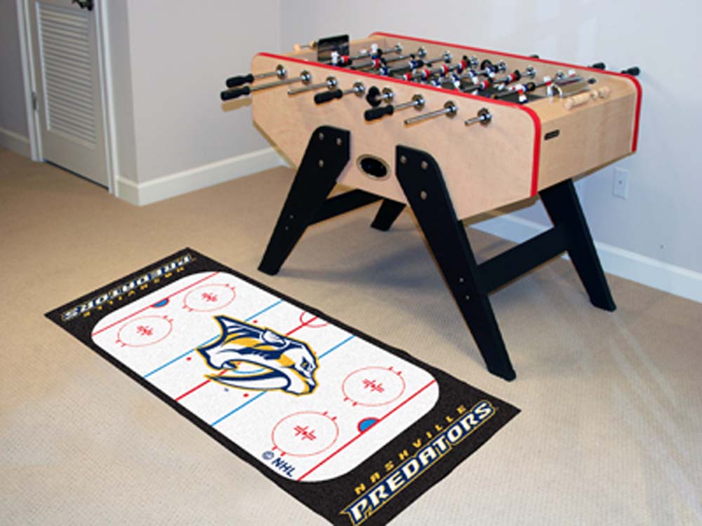 Nashville Predators 30" x 72" Hockey Rink Runner