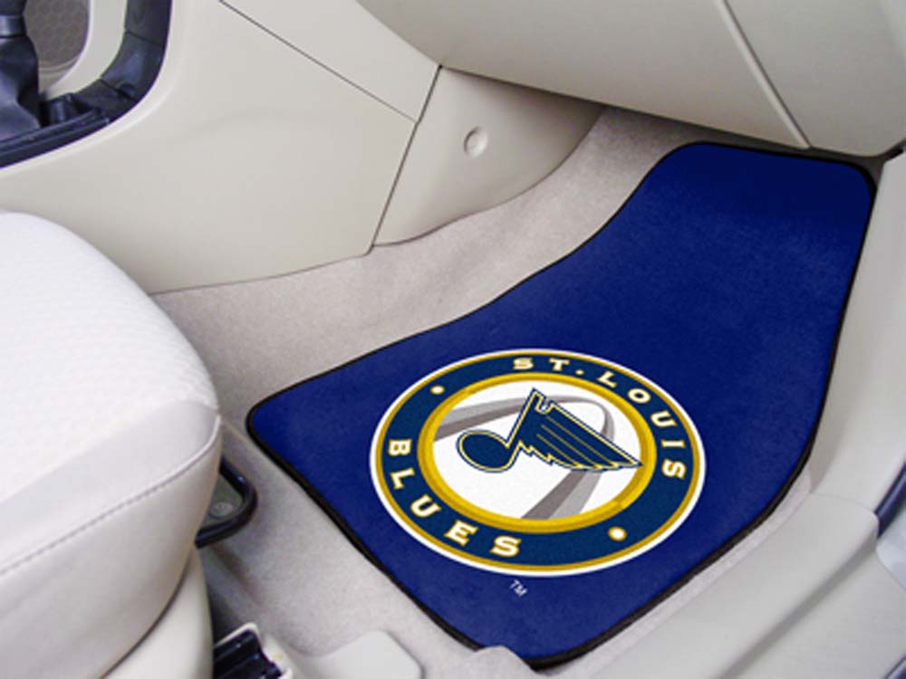 St. Louis Blues 18" x 27" Auto Floor Mat (Set of 2 Car Mats)