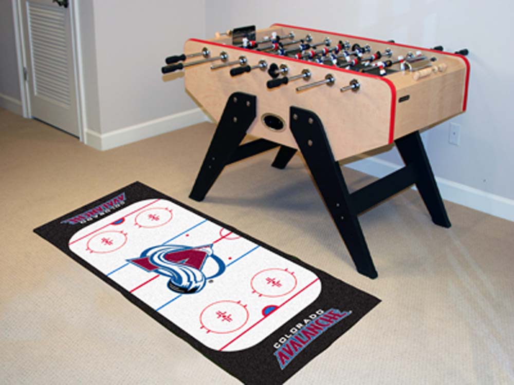 Colorado Avalanche 30" x 72" Hockey Rink Runner