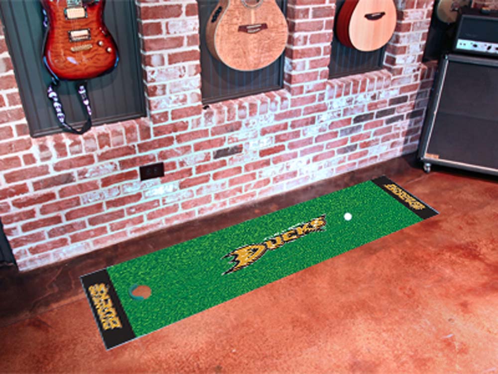 Anaheim Ducks 18" x 72" Golf Putting Green Mat