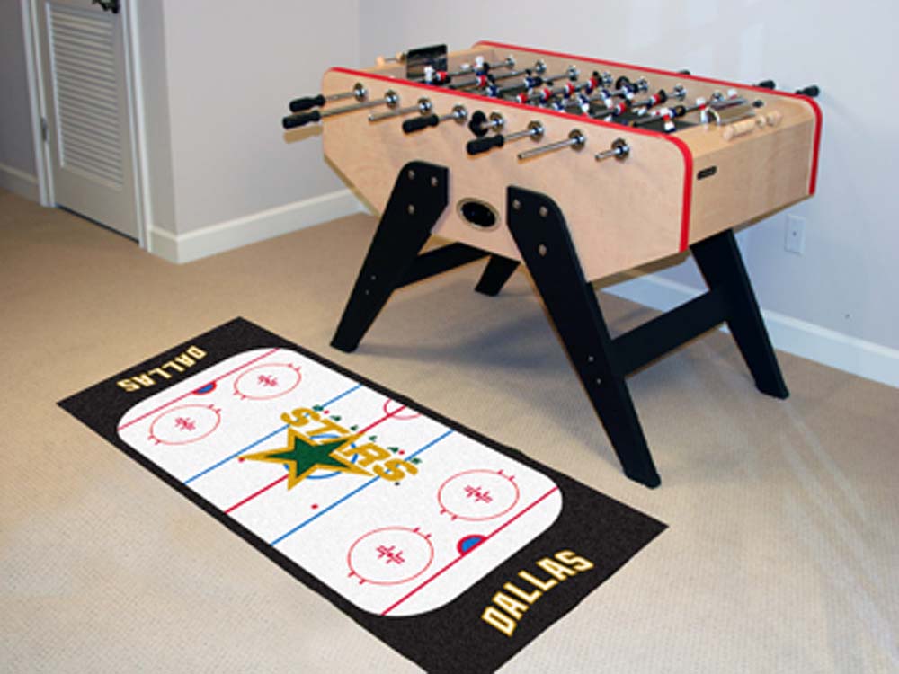 Dallas Stars 30" x 72" Hockey Rink Runner