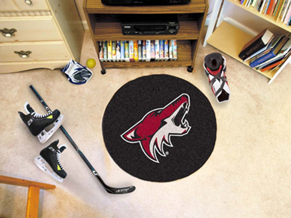 Phoenix Coyotes 27" Round Puck Mat