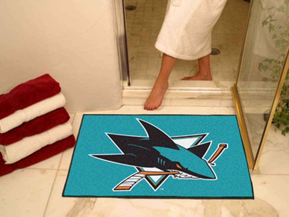 San Jose Sharks 34" x 45" All Star Floor Mat