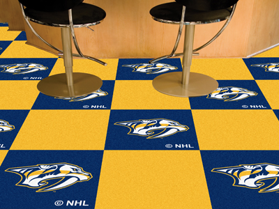 Nashville Predators 18" x 18" Carpet Tiles (Box of 20)