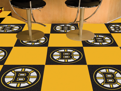 Boston Bruins 18" x 18" Carpet Tiles (Box of 20)