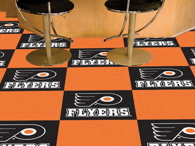 Philadelphia Flyers 18" x 18" Carpet Tiles (Box of 20)