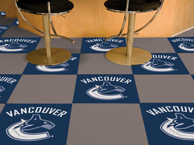 Vancouver Canucks 18" x 18" Carpet Tiles (Box of 20)
