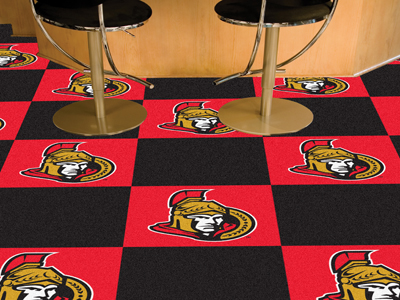 Ottawa Senators 18" x 18" Carpet Tiles (Box of 20)