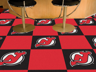 New Jersey Devils 18" x 18" Carpet Tiles (Box of 20)