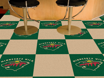 Minnesota Wild 18" x 18" Carpet Tiles (Box of 20)