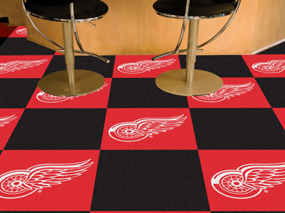 Detroit Red Wings 18" x 18" Carpet Tiles (Box of 20)