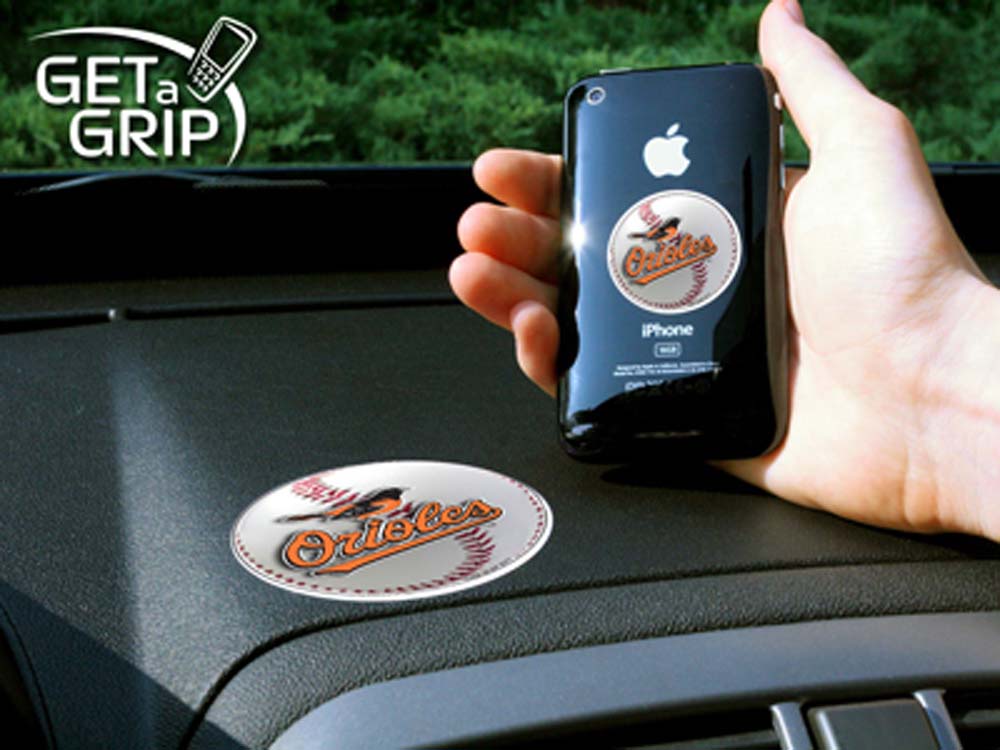 Baltimore Orioles "Get a Grip" Cell Phone Holder (Set of 2)