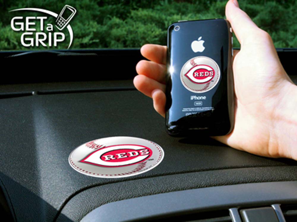 Cincinnati Reds "Get a Grip" Cell Phone Holder (Set of 2)