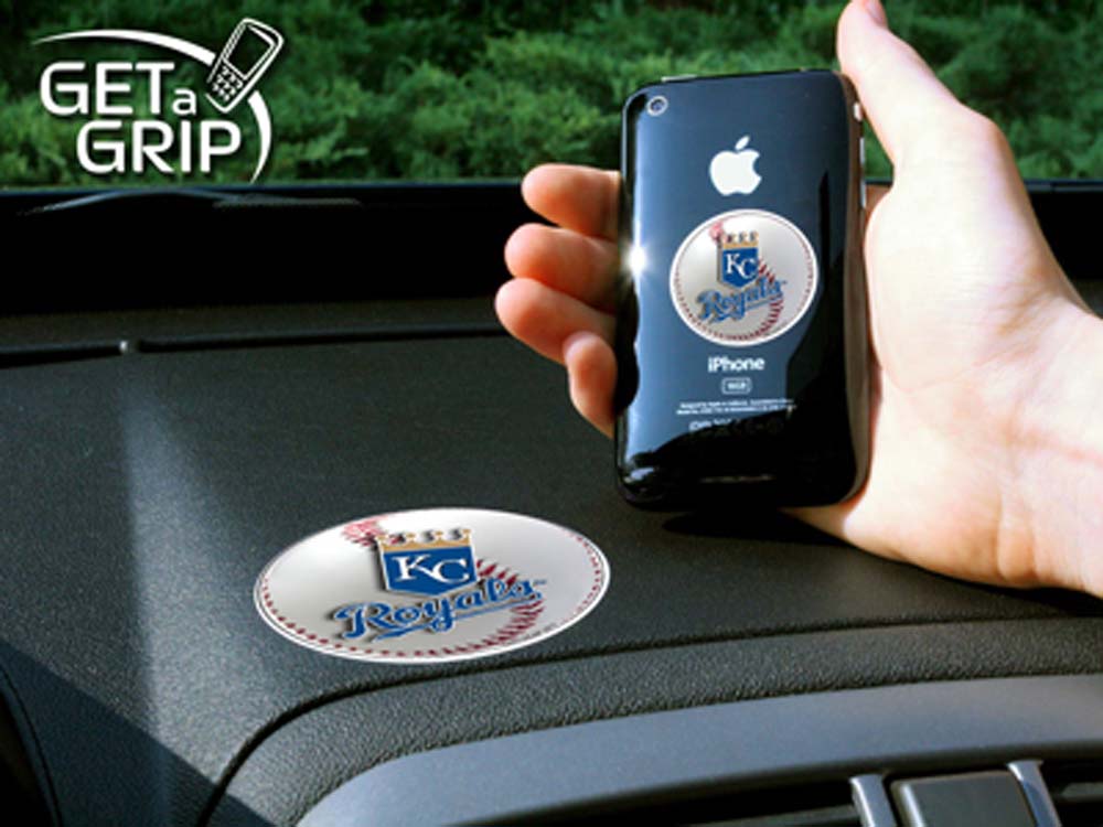 Kansas City Royals "Get a Grip" Cell Phone Holder (Set of 2)