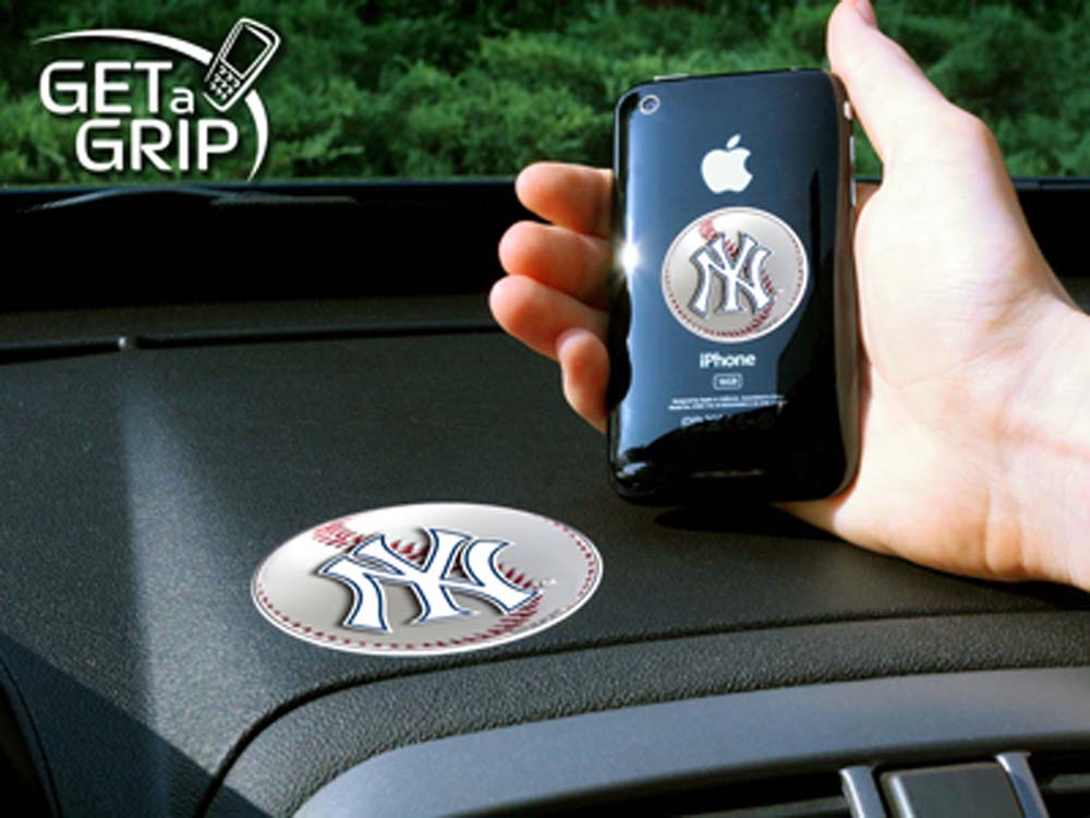 New York Yankees "Get a Grip" Cell Phone Holder (Set of 2)