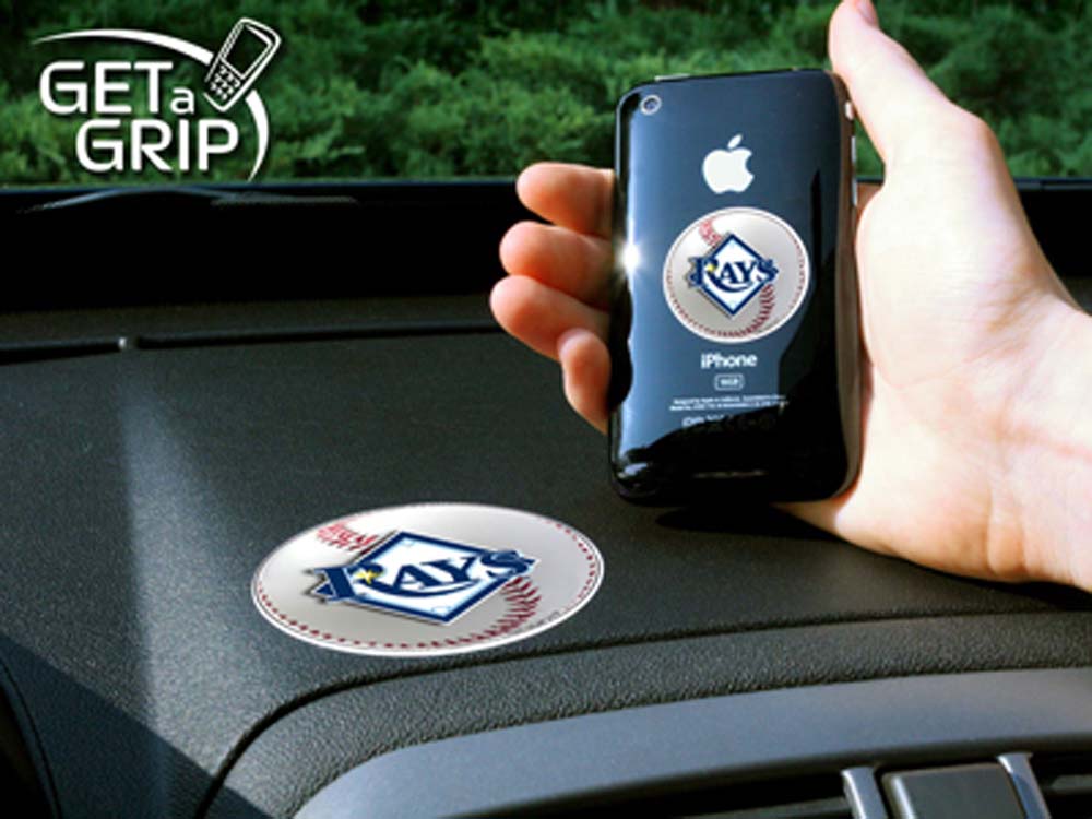Tampa Bay Rays "Get a Grip" Cell Phone Holder (Set of 2)