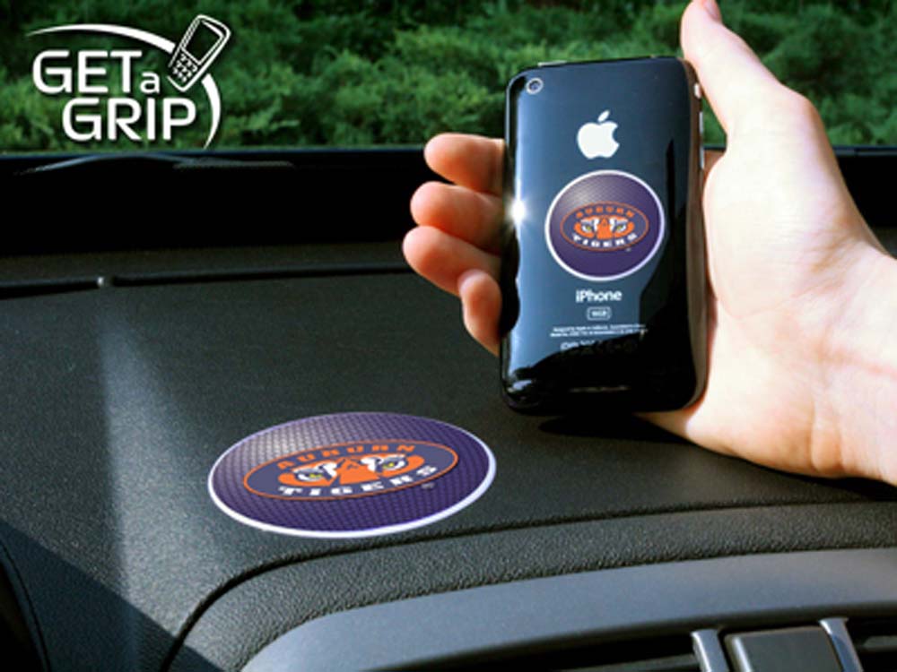 Auburn Tigers "Get a Grip" Cell Phone Holder (Set of 2)