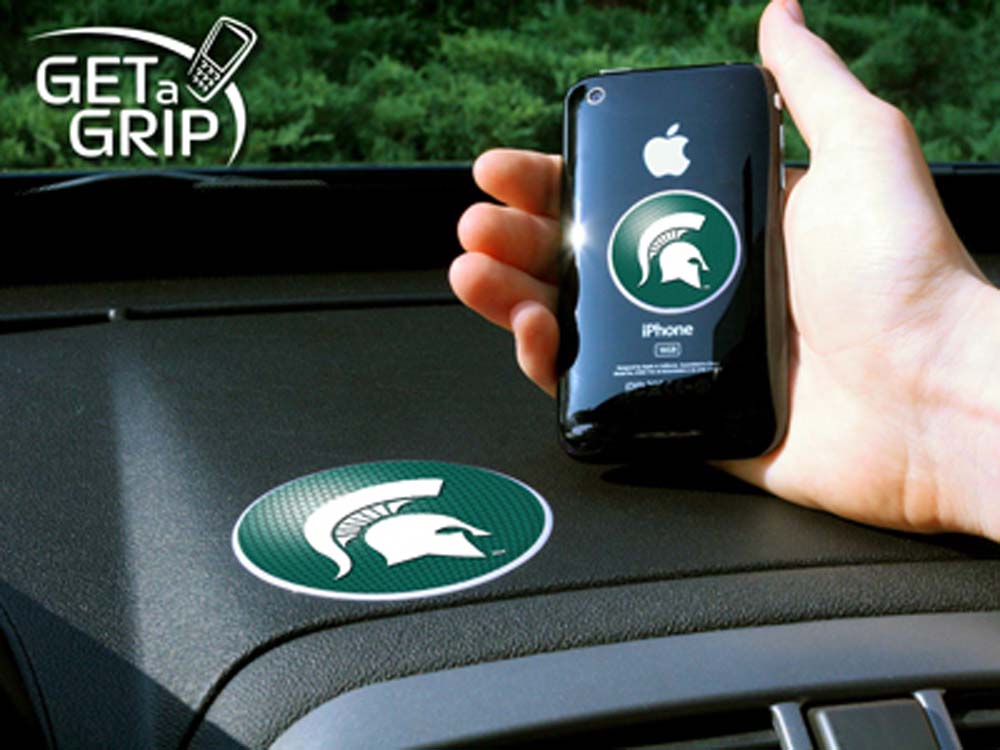 Michigan State Spartans "Get a Grip" Cell Phone Holder (Set of 2)