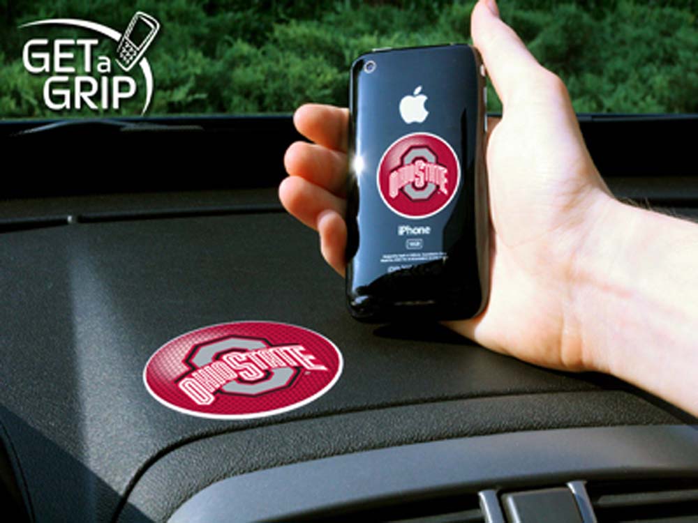 Ohio State Buckeyes "Get a Grip" Cell Phone Holder (Set of 2)