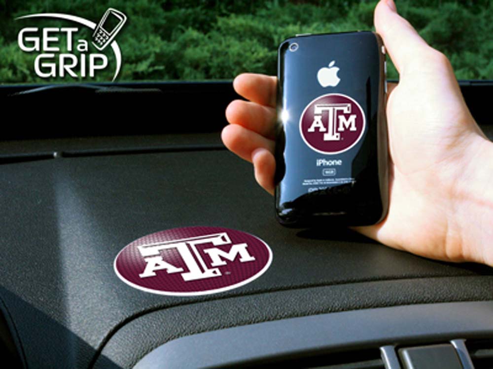 Texas A & M Aggies "Get a Grip" Cell Phone Holder (Set of 2)