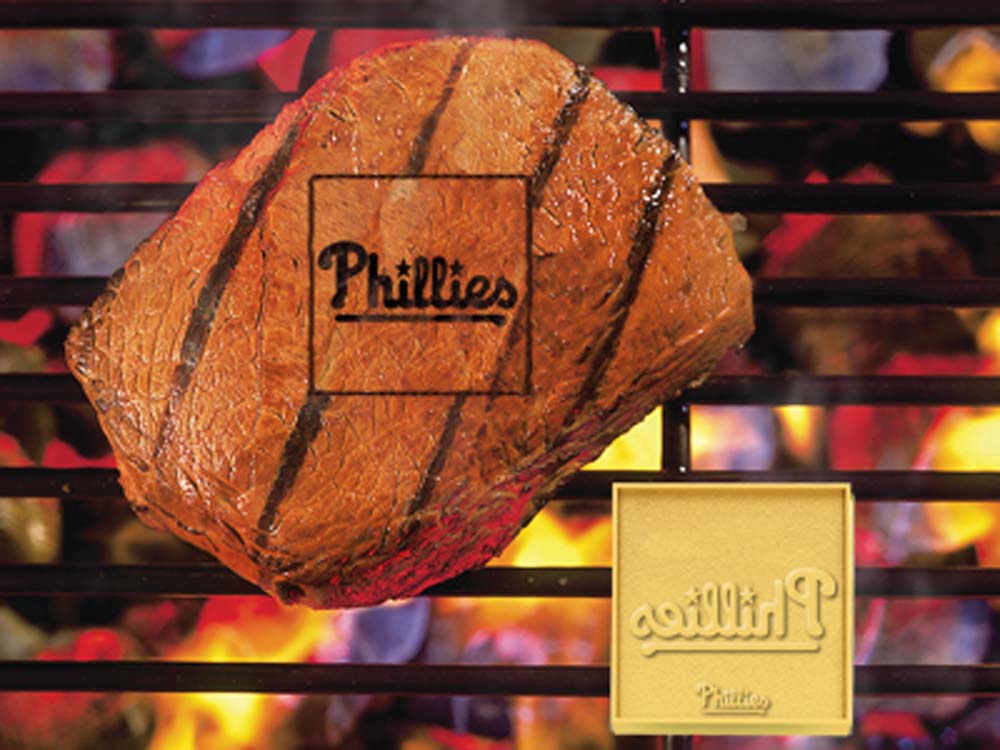 Philadelphia Phillies Fan Brand (Set of 2) - Branding Irons