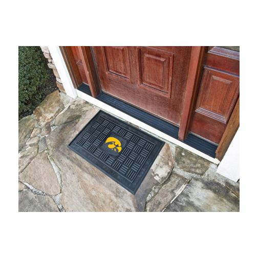 Iowa Hawkeyes 19" x 30" Medallion Door Mat